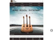 Tablet Screenshot of mings.cn